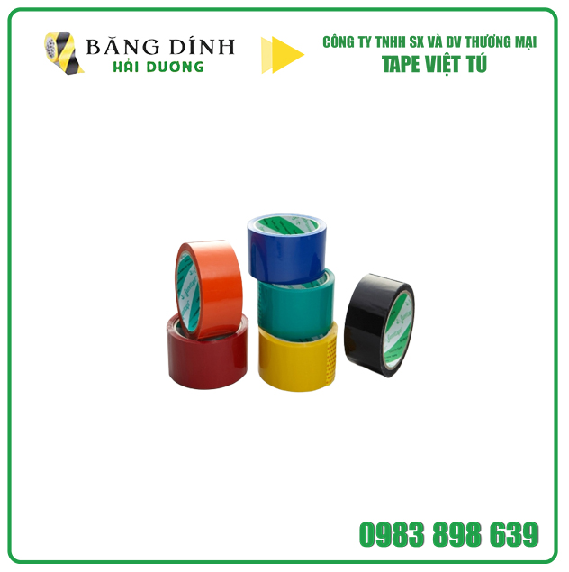 Băng Dính Trong, Đục, Màu